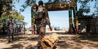 Ethiopian soldier