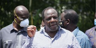 Kakamega Governor Wycliffe Oparanya