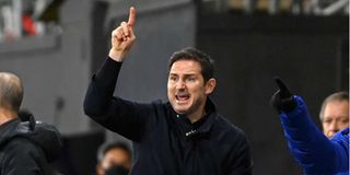 Chelsea coach Frank Lampard