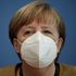 German Chancellor Angela Merkel at the house of the Federal Press Conference in Berlin on January 21, 2021.