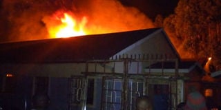 Dorm fire Bomet