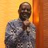 ODM leader Raila Odinga at Nairobi Serena Hotel on January 26, 2021.