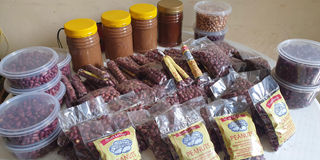 Peanuts and peanut butter