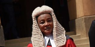 Acting Chief Justice Philomena Mwilu 