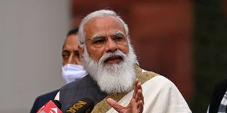 Indian PM Narendra Modi