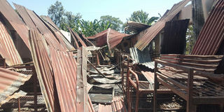 Dorm burnt Kirinyaga