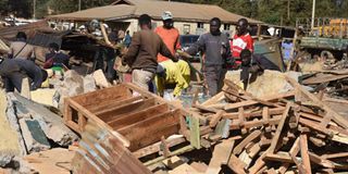 Eldoret demolitions