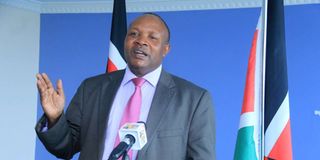 Kericho Governor Paul Chepkwony