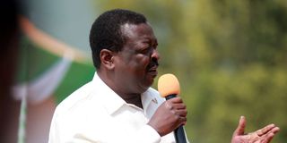 ANC leader Musalia Mudavadi