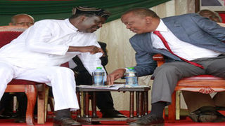 Raila and Uhuru