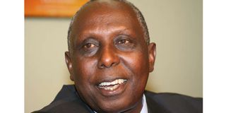 Politician Hosea Kiplagat