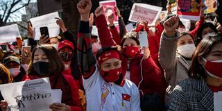 Myanamar protests