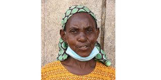 Cancer patient Gladys Makokha