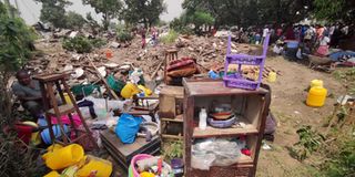 KRC demolitions in Kibos