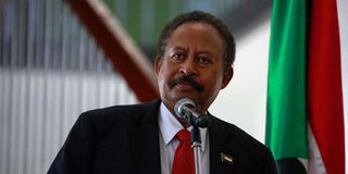 Sudan PM Abdalla Hamdok