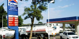 Triton filling station