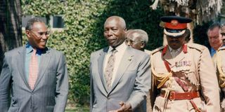 Moi and Saitoti