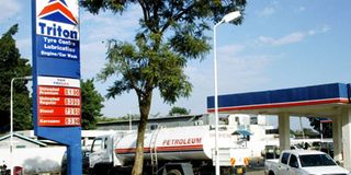 Triton filling station