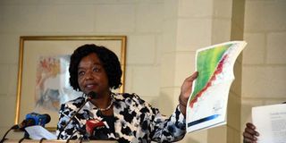 Foreign Affairs CS Monica Juma 