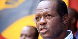 Jubilee Party Secretary-General Raphael Tuju 