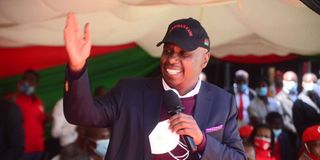 Baringo Senator Gideon Moi