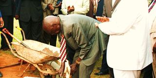 President Daniel Arap Moi 