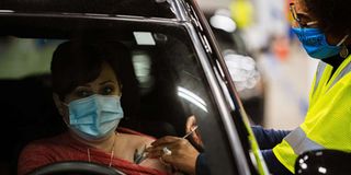 Moderna Covid-19 vaccinations 