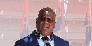 DRC President Felix Tshisekedi