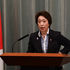 Japan's Minister for the Tokyo Olympic and Paralympic Games Seiko Hashimoto 