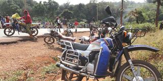 Bodaboda riders