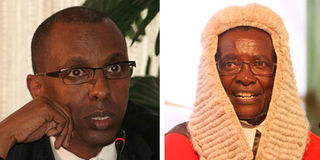 Ahmednassir Abdullahi and David Maraga