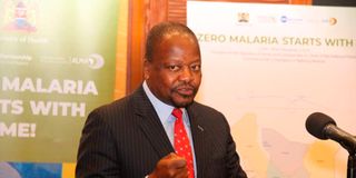 Health Cabinet Secretary Mutahi Kagwe 