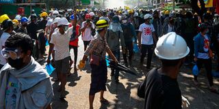 Myanmar protests