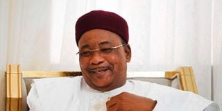 Niger's President Mahamadou Issoufou