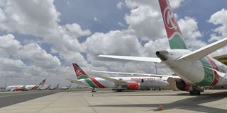 Kenya Airways aircraft