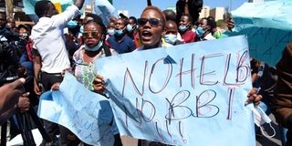 Moi University students