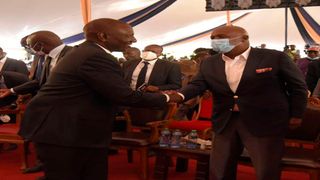 William Ruto and Gideon Moi