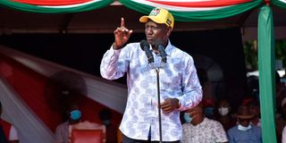 Deputy President William Ruto