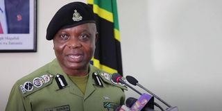 Tanzanian Inspector General Simon Sirro