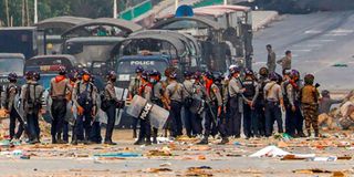 Myanmar protests