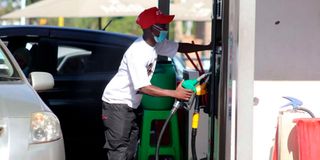 A filling station attendant