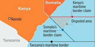 Kenya-Somalia maritime border