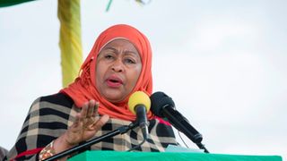 Tanzania's Vice President Samia Suluhu Hassan