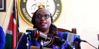 Nairobi Deputy Governor Anne Kananu 