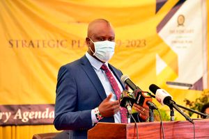 Budget committee chair Kanini Kega