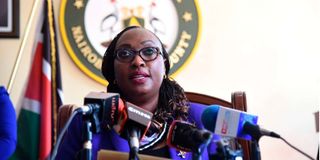 Nairobi Deputy Governor Anne Kananu