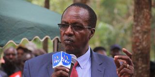 Kiambaa MP Paul Koinange 