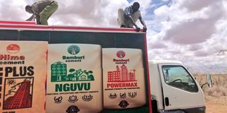 Bamburi Cement lorry