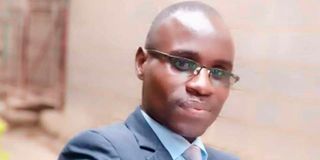 KDF soldier Daniel Onyango