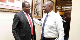 William Ruto, Wycliffe Oparanya